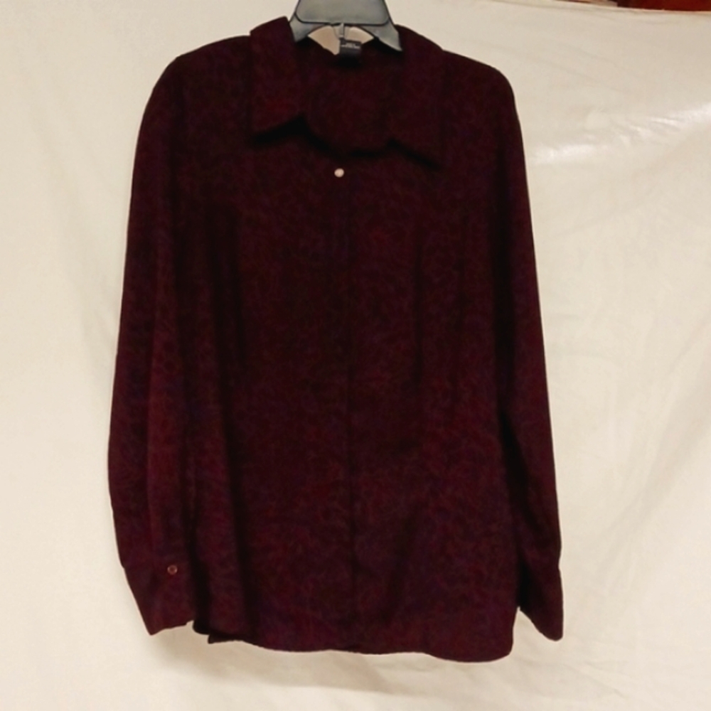 Longsleeve dress shirt, size 2X